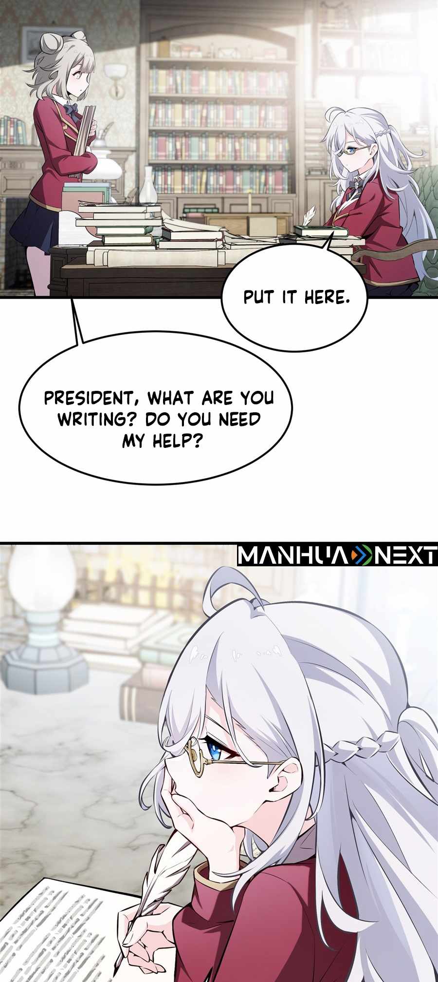 The Yellow-haired Villain in Female Main Character's Novel wants Happiness Chapter 44 page 19