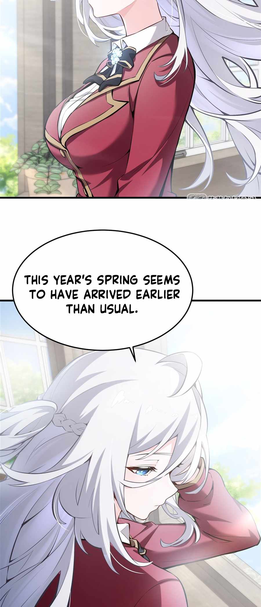 The Yellow-haired Villain in Female Main Character's Novel wants Happiness Chapter 44 page 23