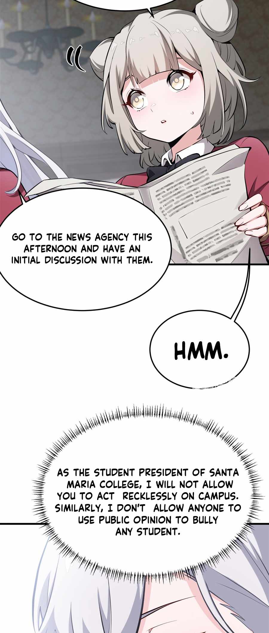 The Yellow-haired Villain in Female Main Character's Novel wants Happiness Chapter 44 page 34