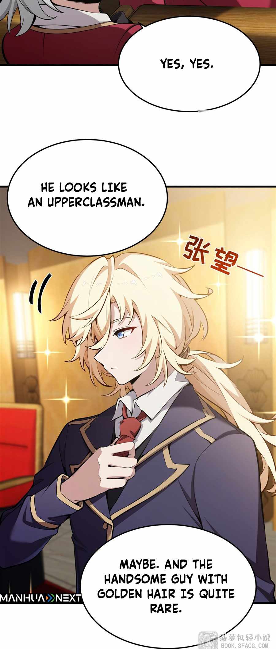 The Yellow-haired Villain in Female Main Character's Novel wants Happiness Chapter 45 page 3