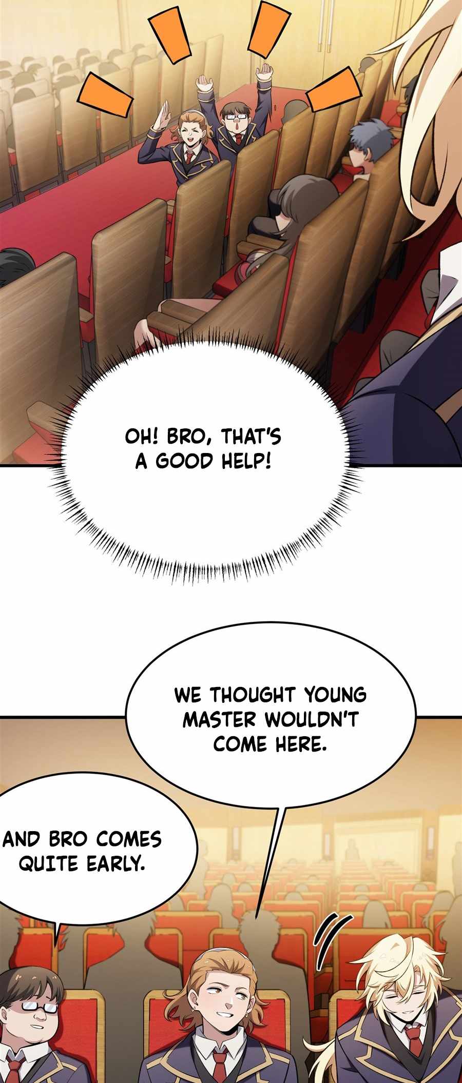 The Yellow-haired Villain in Female Main Character's Novel wants Happiness Chapter 45 page 6