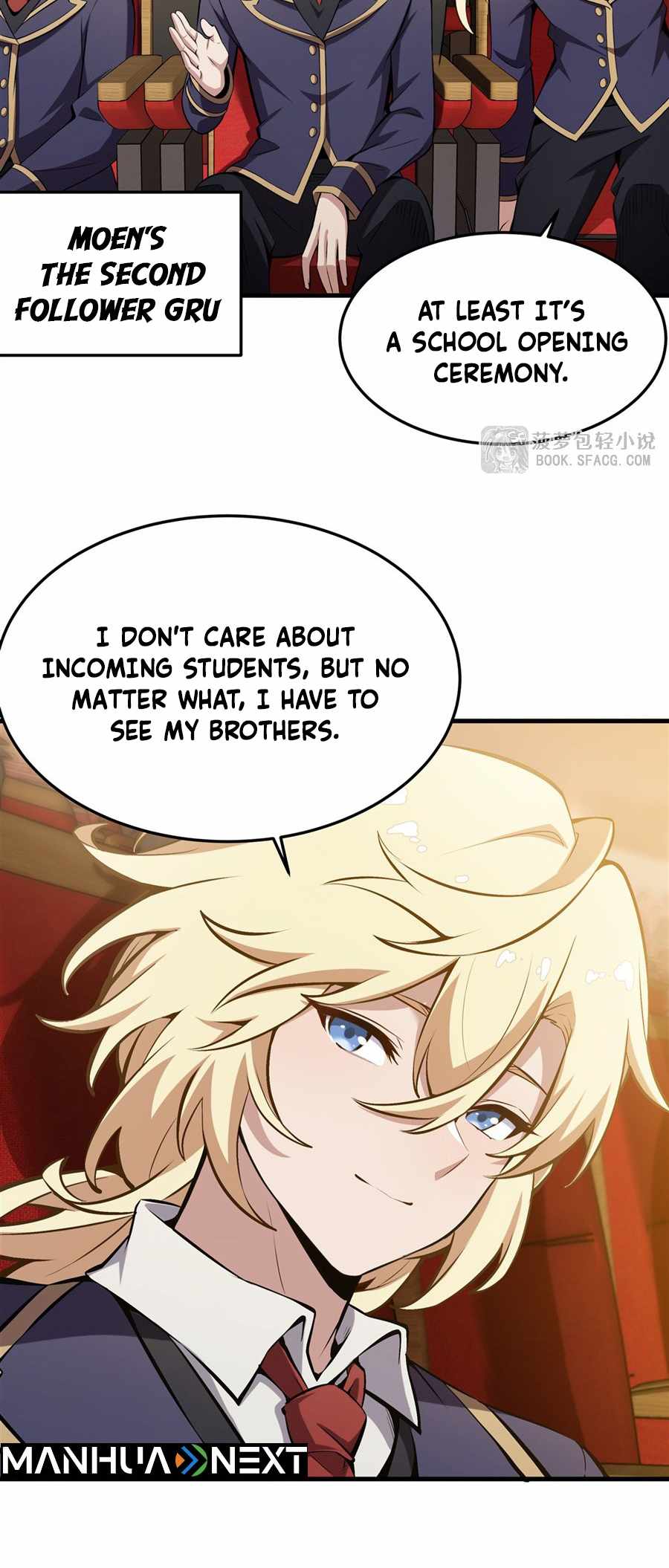 The Yellow-haired Villain in Female Main Character's Novel wants Happiness Chapter 45 page 7