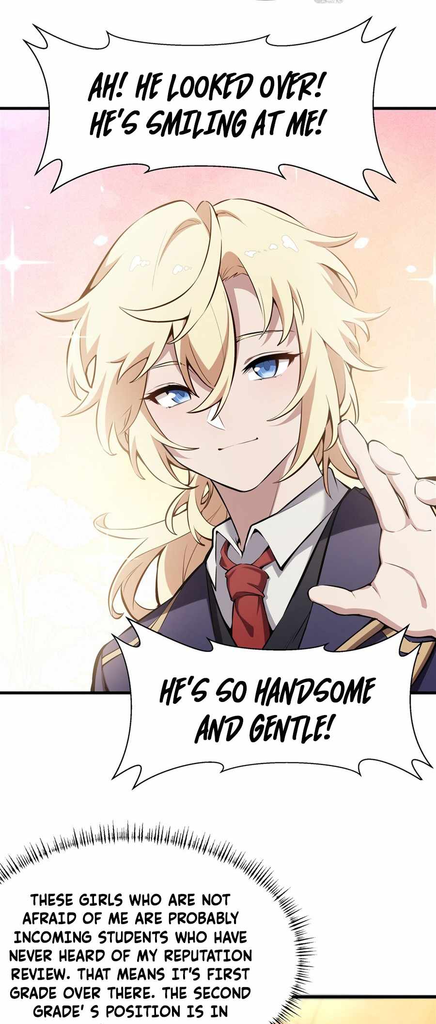 The Yellow-haired Villain in Female Main Character's Novel wants Happiness Chapter 45 page 4