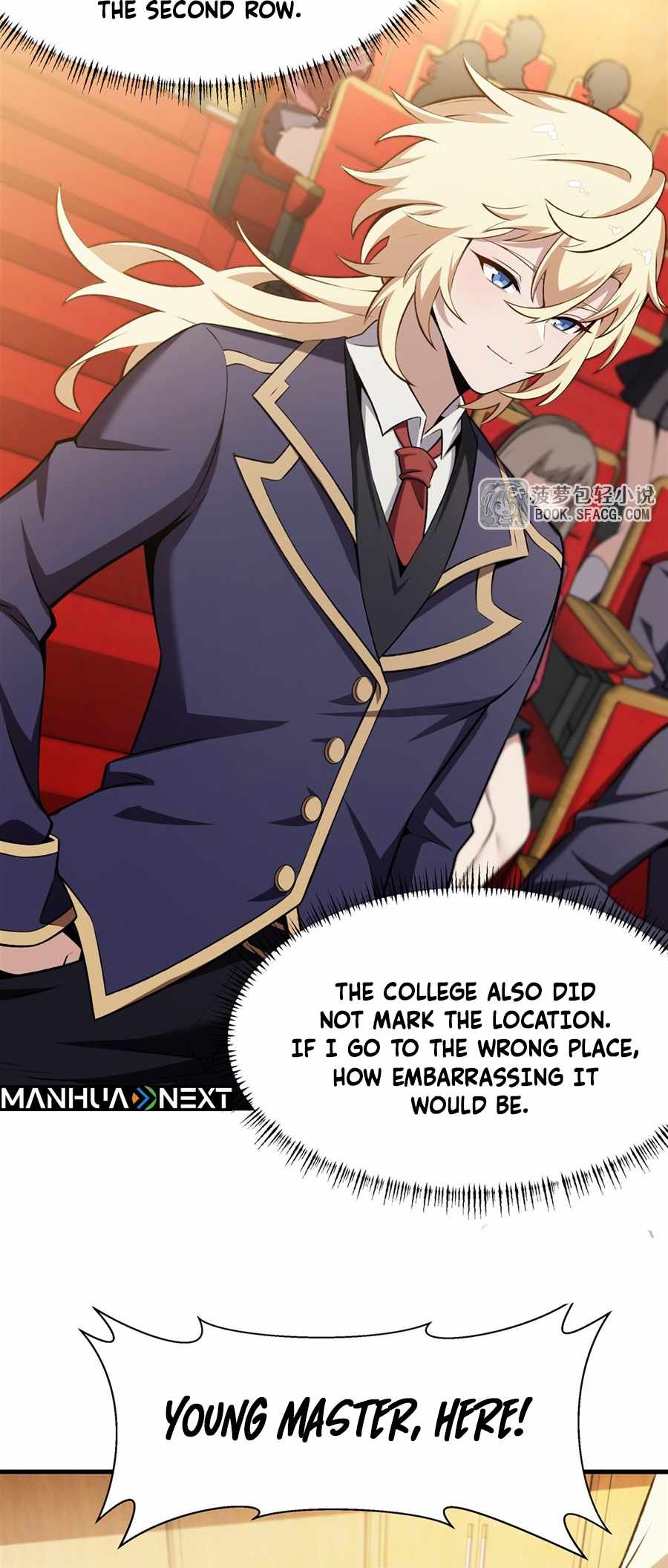 The Yellow-haired Villain in Female Main Character's Novel wants Happiness Chapter 45 page 5