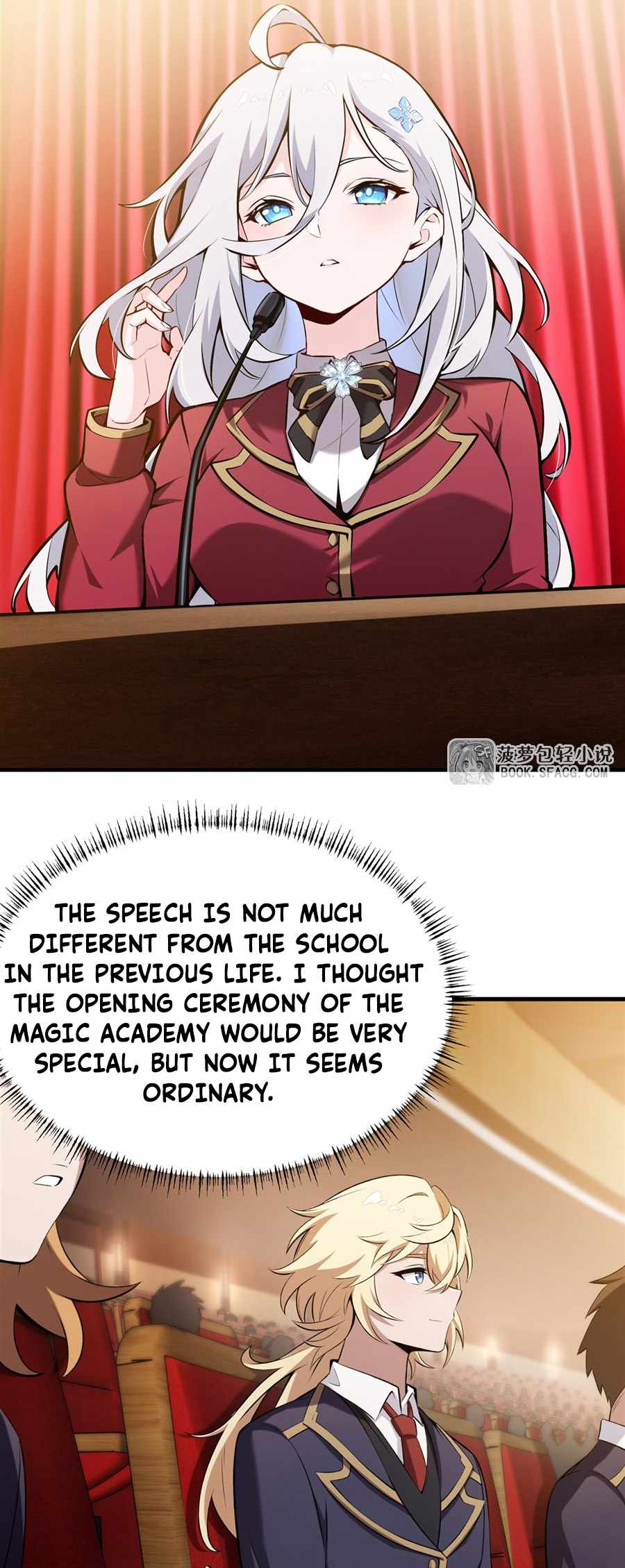 The Yellow-haired Villain in Female Main Character's Novel wants Happiness Chapter 45 page 19