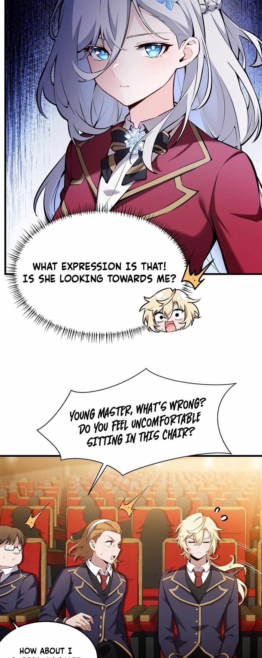 The Yellow-haired Villain in Female Main Character's Novel wants Happiness Chapter 45 page 17