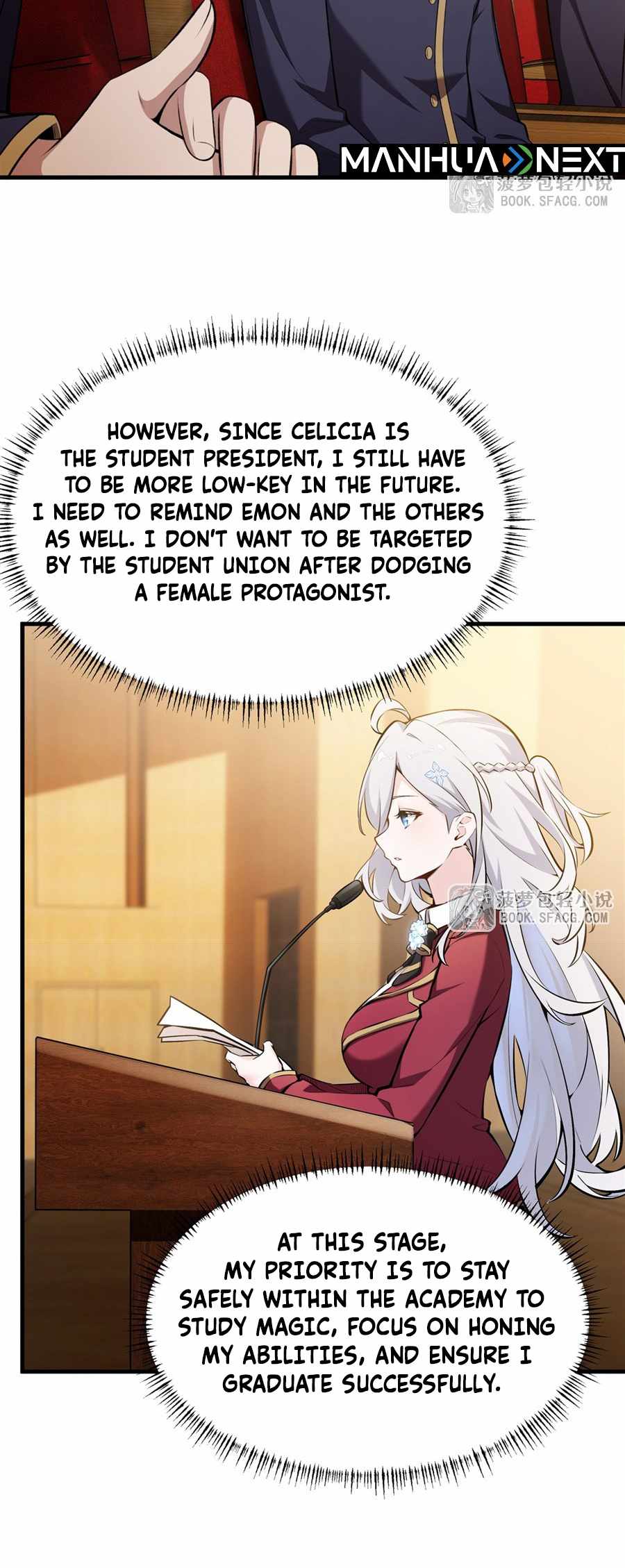 The Yellow-haired Villain in Female Main Character's Novel wants Happiness Chapter 45 page 20