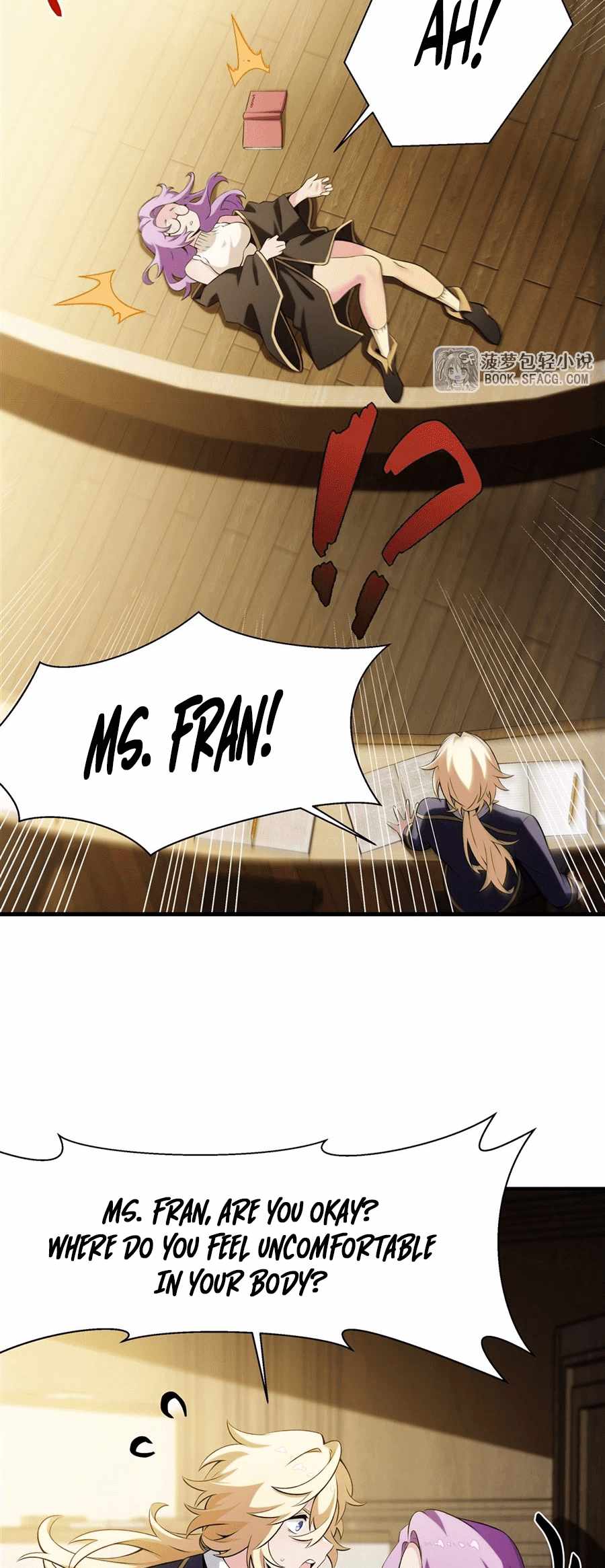 The Yellow-haired Villain in Female Main Character's Novel wants Happiness Chapter 46 page 19