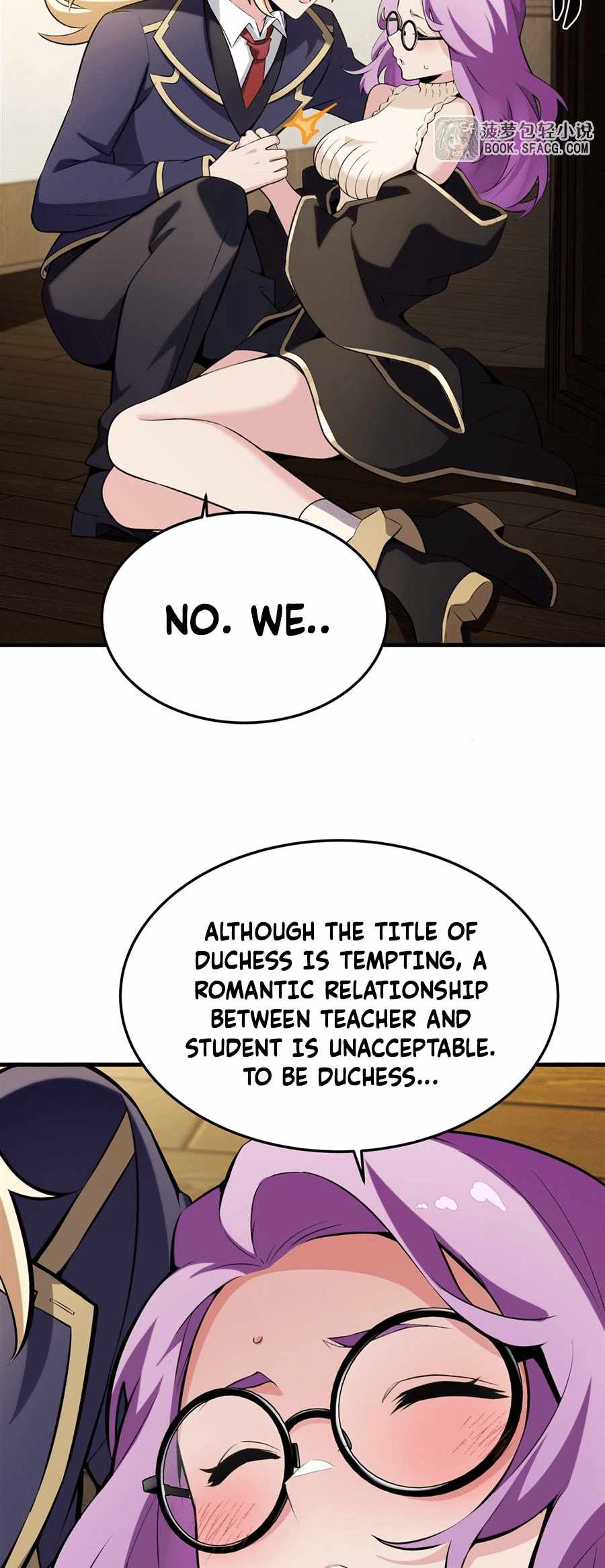 The Yellow-haired Villain in Female Main Character's Novel wants Happiness Chapter 46 page 20
