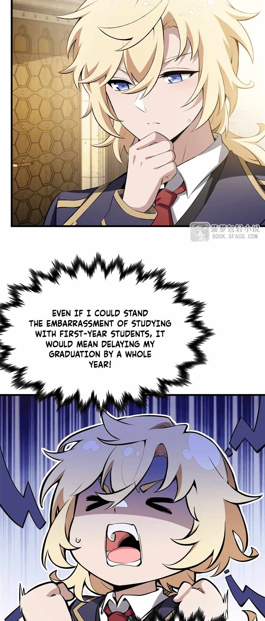The Yellow-haired Villain in Female Main Character's Novel wants Happiness Chapter 46 page 28