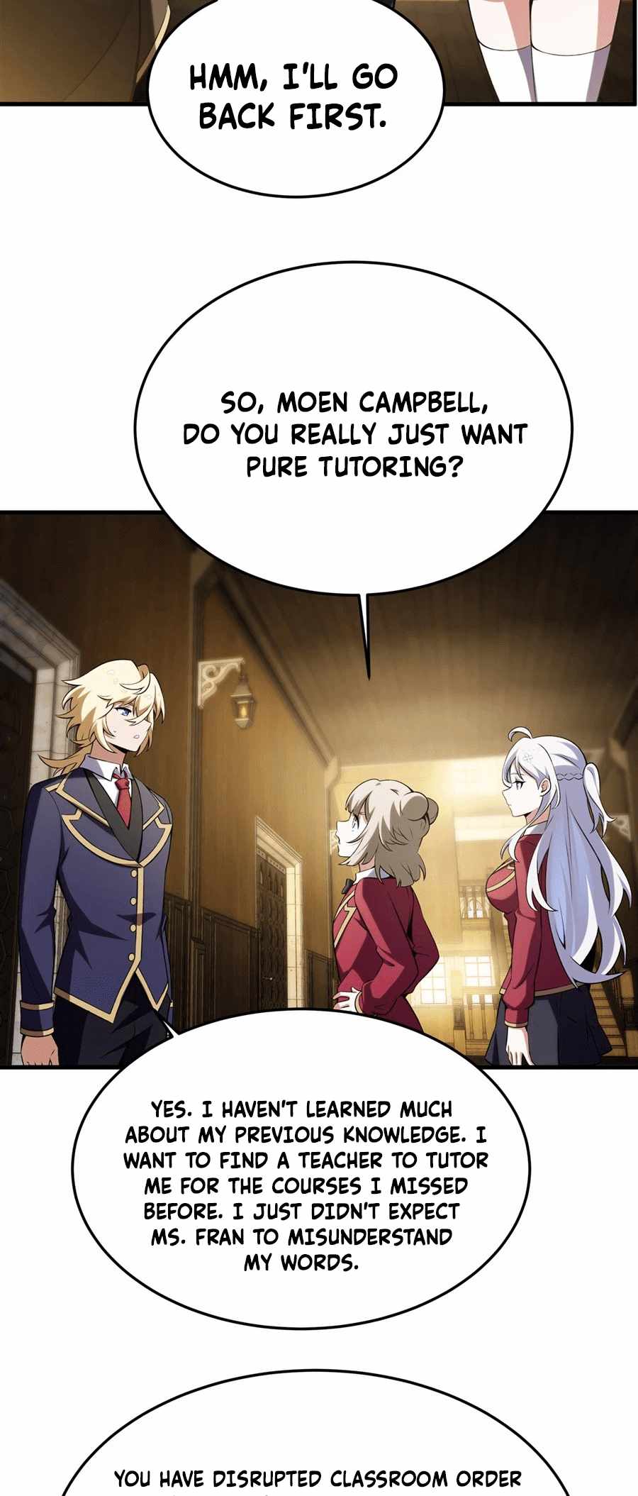 The Yellow-haired Villain in Female Main Character's Novel wants Happiness Chapter 46 page 25