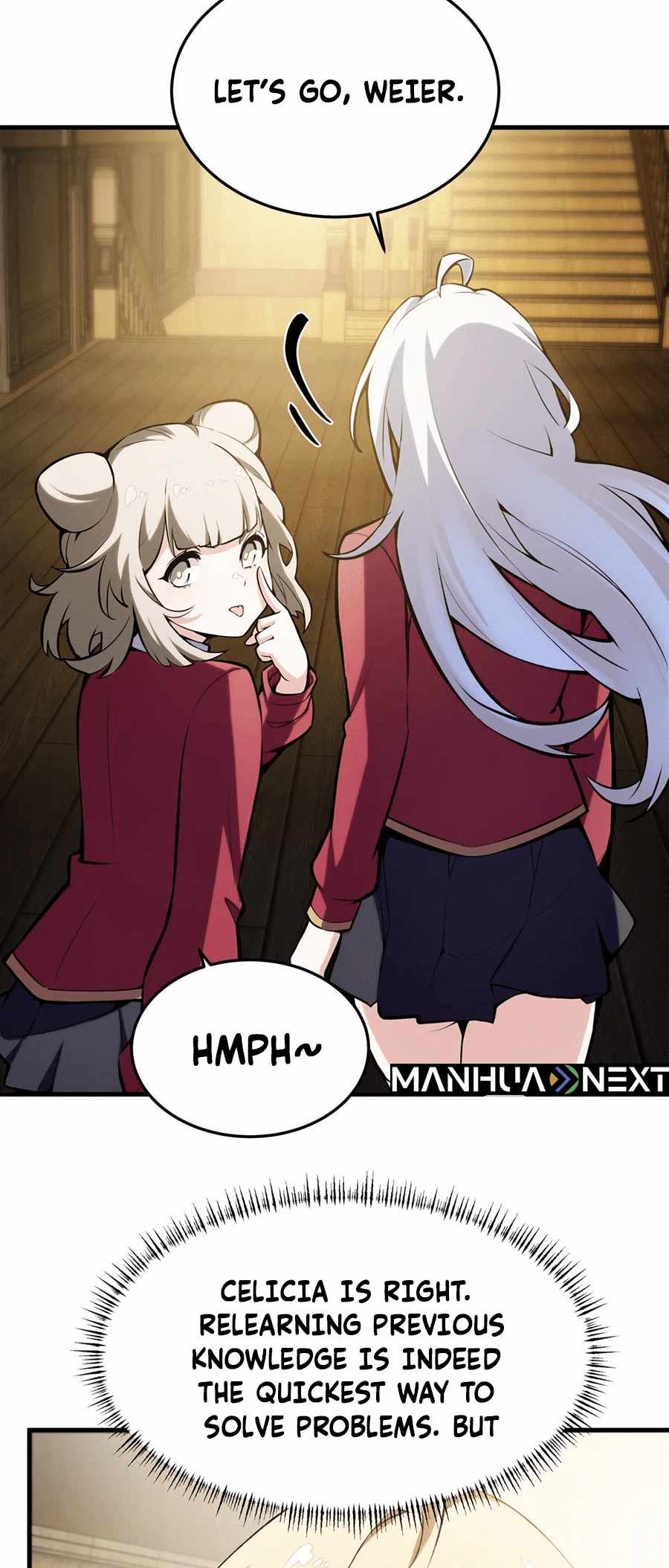 The Yellow-haired Villain in Female Main Character's Novel wants Happiness Chapter 46 page 27
