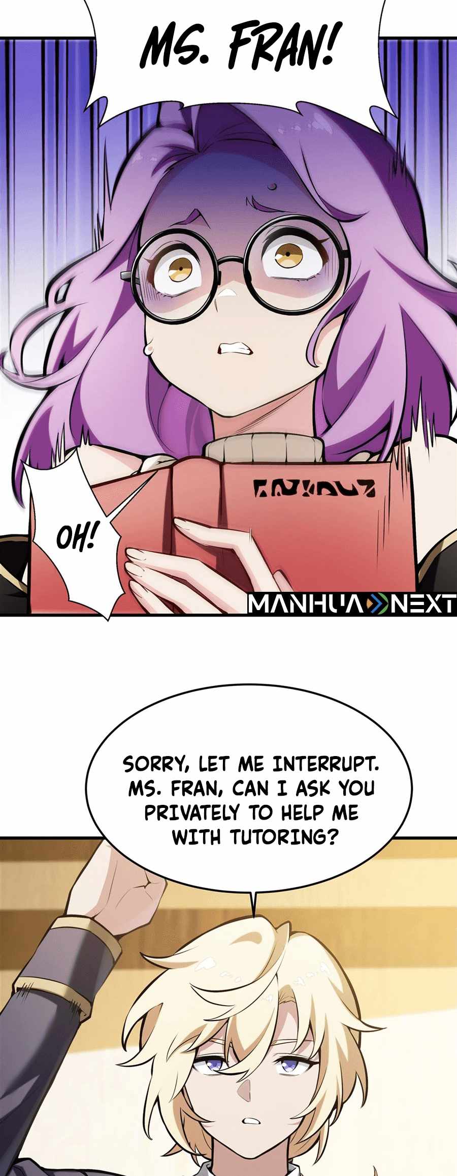 The Yellow-haired Villain in Female Main Character's Novel wants Happiness Chapter 46 page 15
