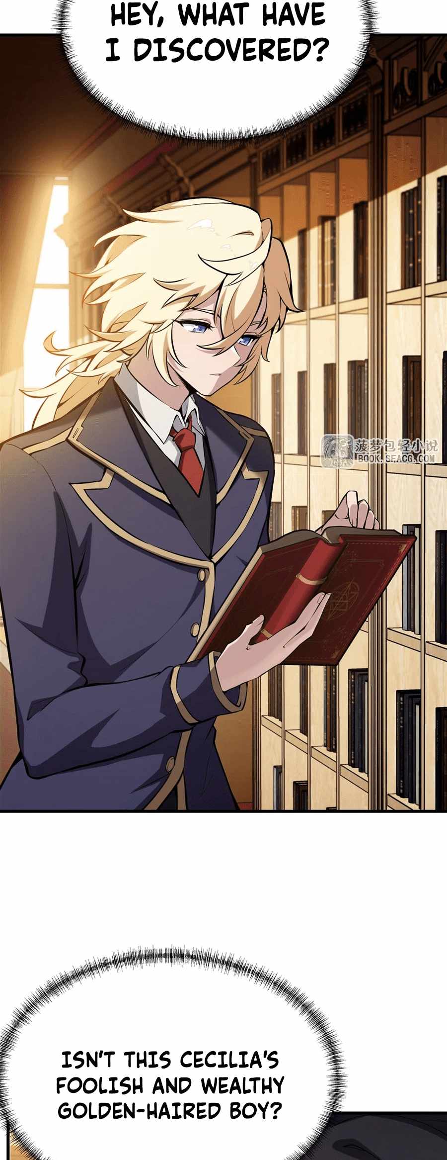 The Yellow-haired Villain in Female Main Character's Novel wants Happiness Chapter 46 page 33