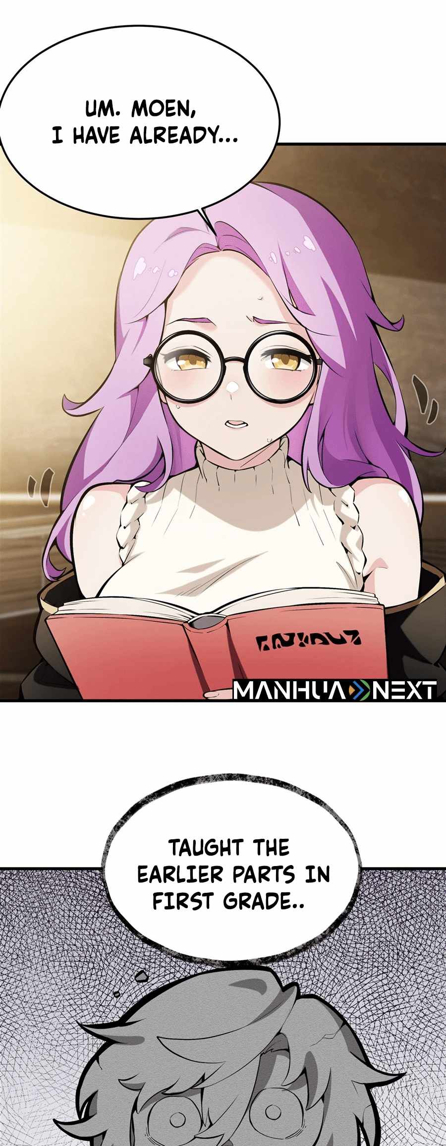 The Yellow-haired Villain in Female Main Character's Novel wants Happiness Chapter 46 page 12