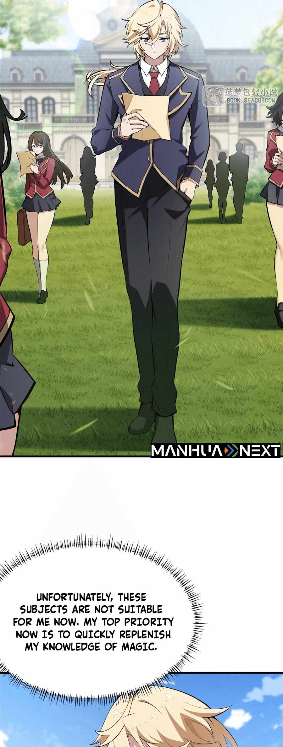 The Yellow-haired Villain in Female Main Character's Novel wants Happiness Chapter 46 page 2