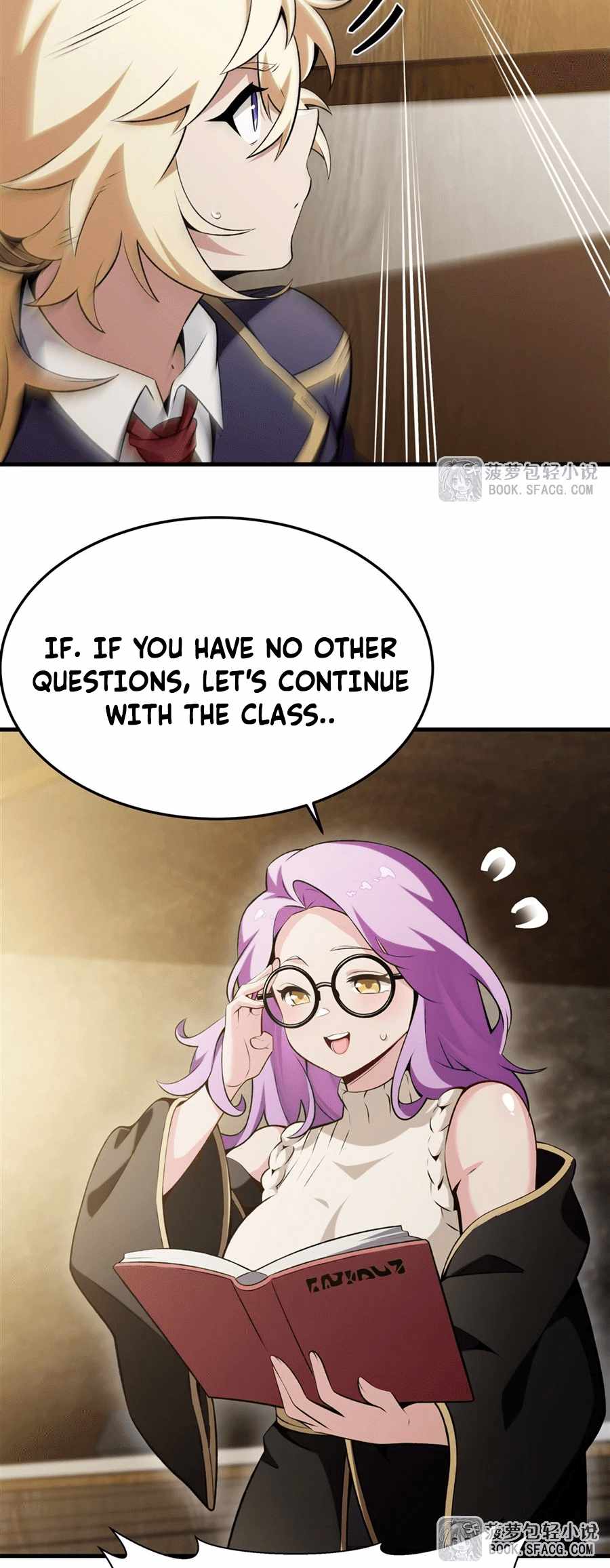 The Yellow-haired Villain in Female Main Character's Novel wants Happiness Chapter 46 page 14