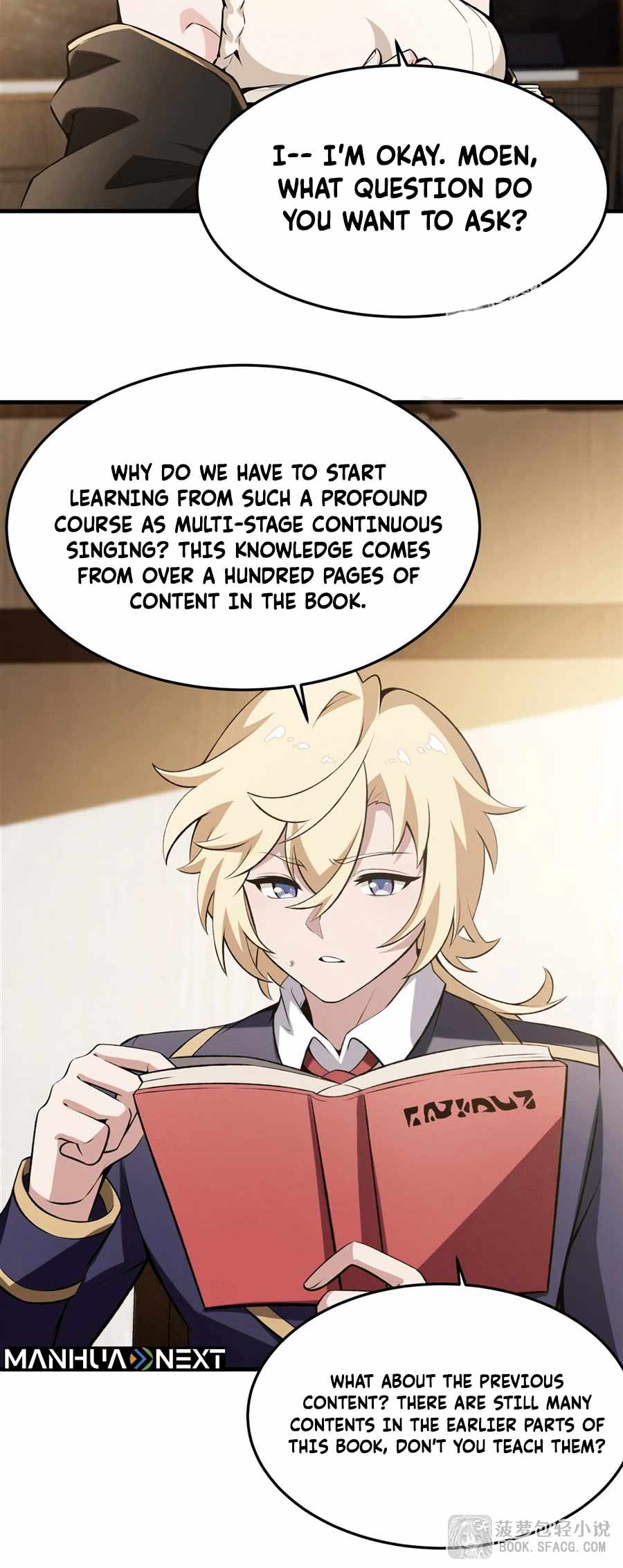 The Yellow-haired Villain in Female Main Character's Novel wants Happiness Chapter 46 page 11