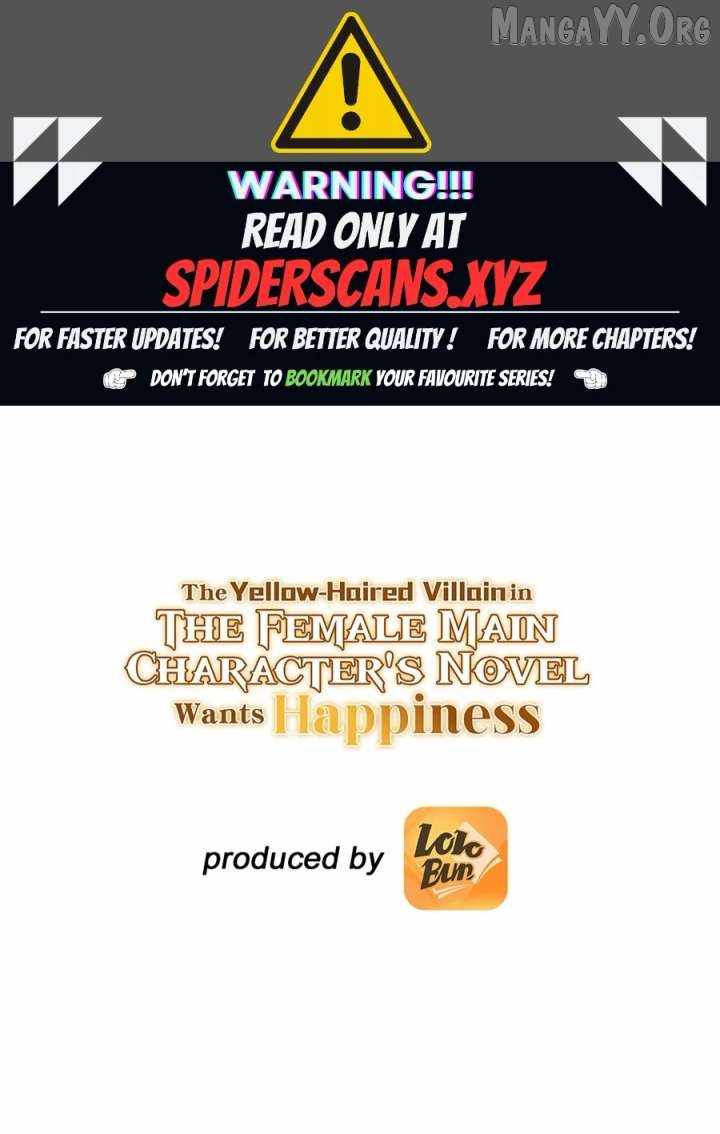 The Yellow-haired Villain in Female Main Character's Novel wants Happiness Chapter 49 page 1