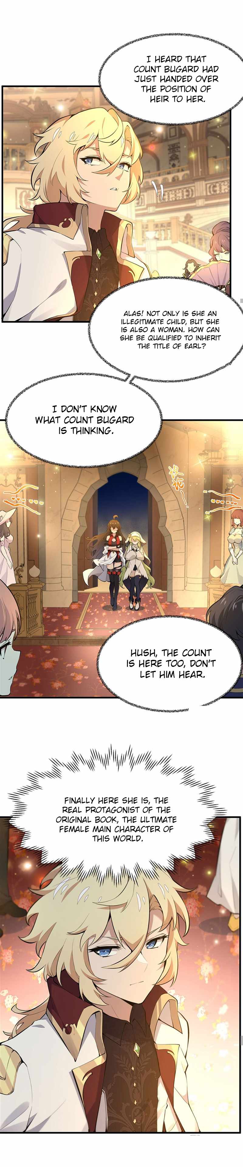 The Yellow-haired Villain in Female Main Character's Novel wants Happiness Chapter 5 page 5