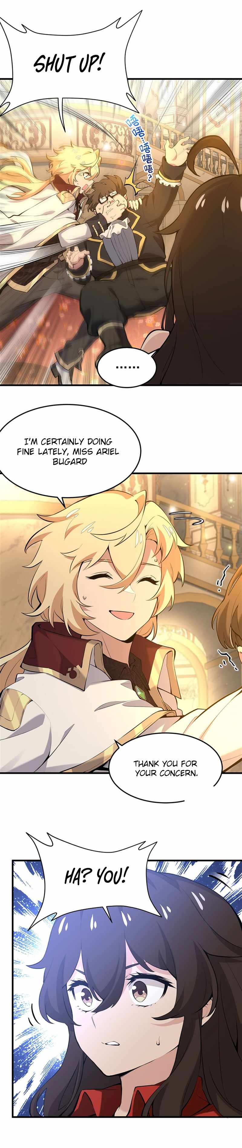 The Yellow-haired Villain in Female Main Character's Novel wants Happiness Chapter 5 page 7