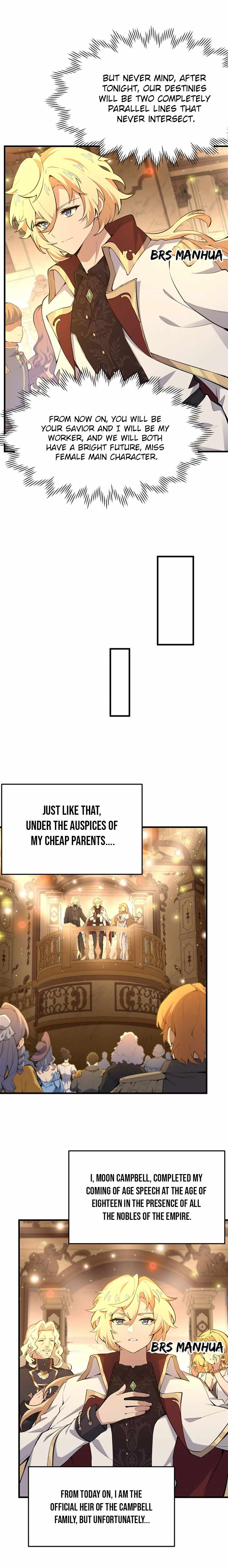 The Yellow-haired Villain in Female Main Character's Novel wants Happiness Chapter 5 page 11