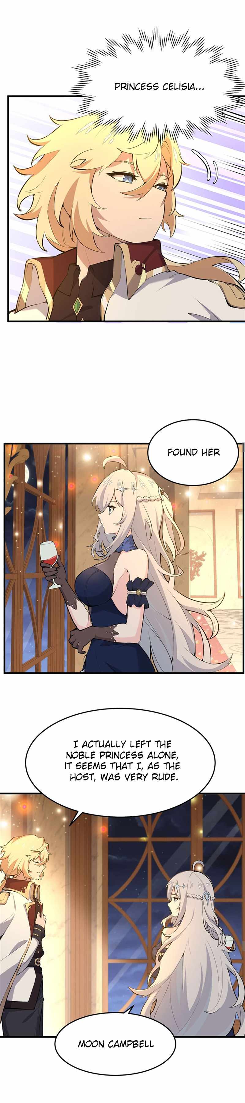 The Yellow-haired Villain in Female Main Character's Novel wants Happiness Chapter 5 page 13