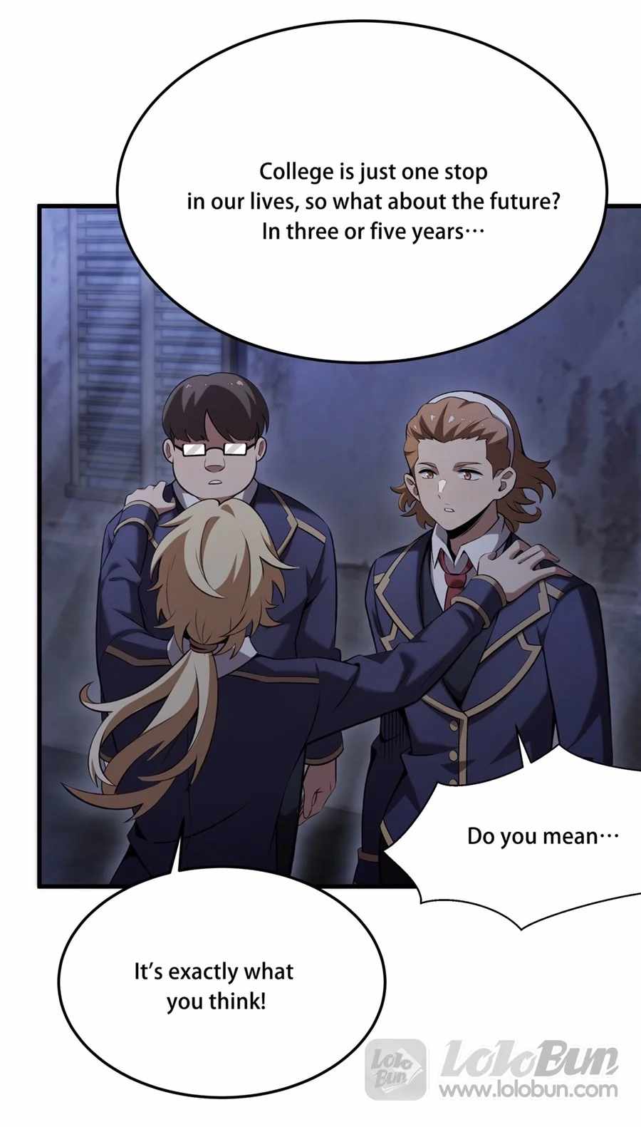 The Yellow-haired Villain in Female Main Character's Novel wants Happiness Chapter 50 page 59
