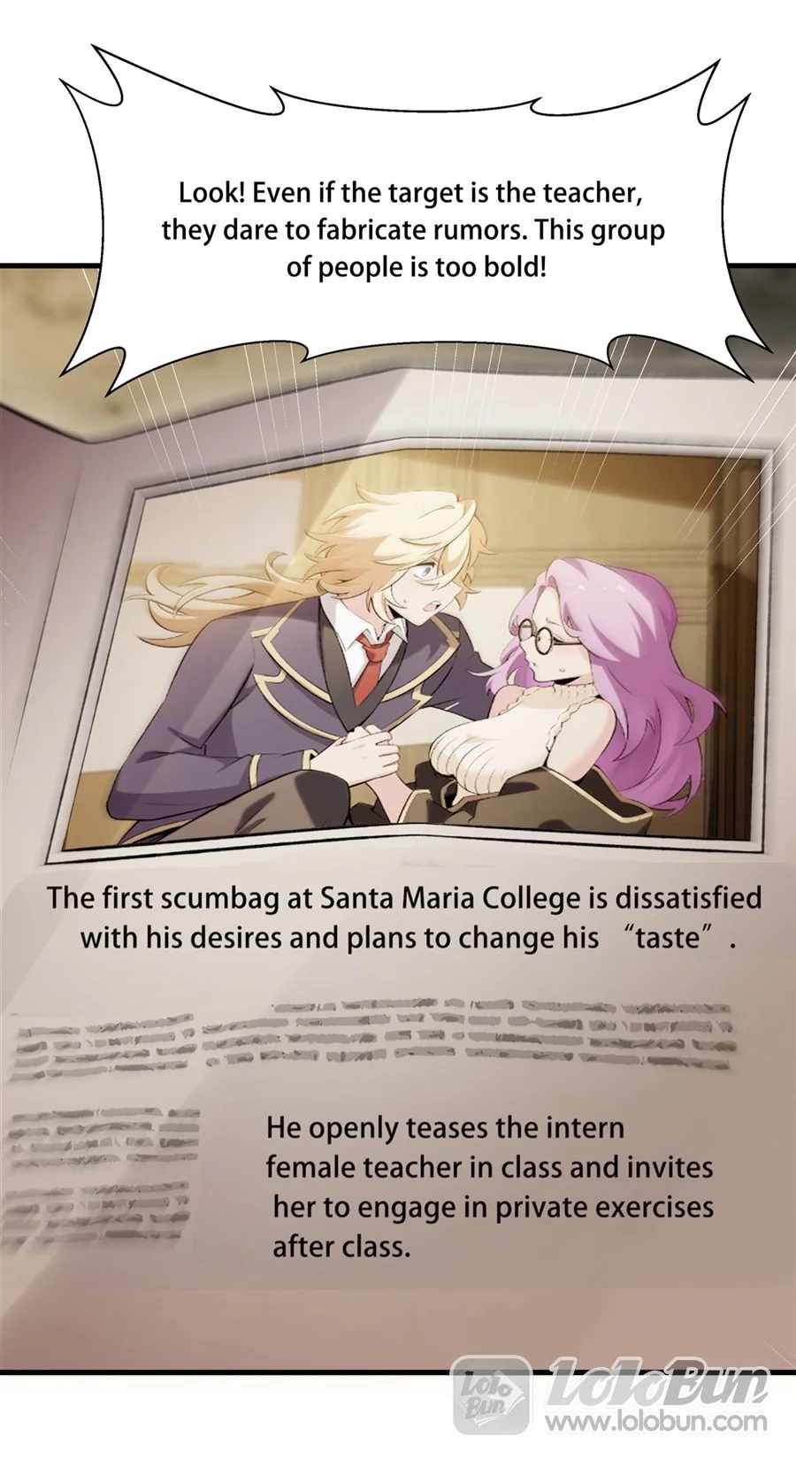 The Yellow-haired Villain in Female Main Character's Novel wants Happiness Chapter 51 page 24