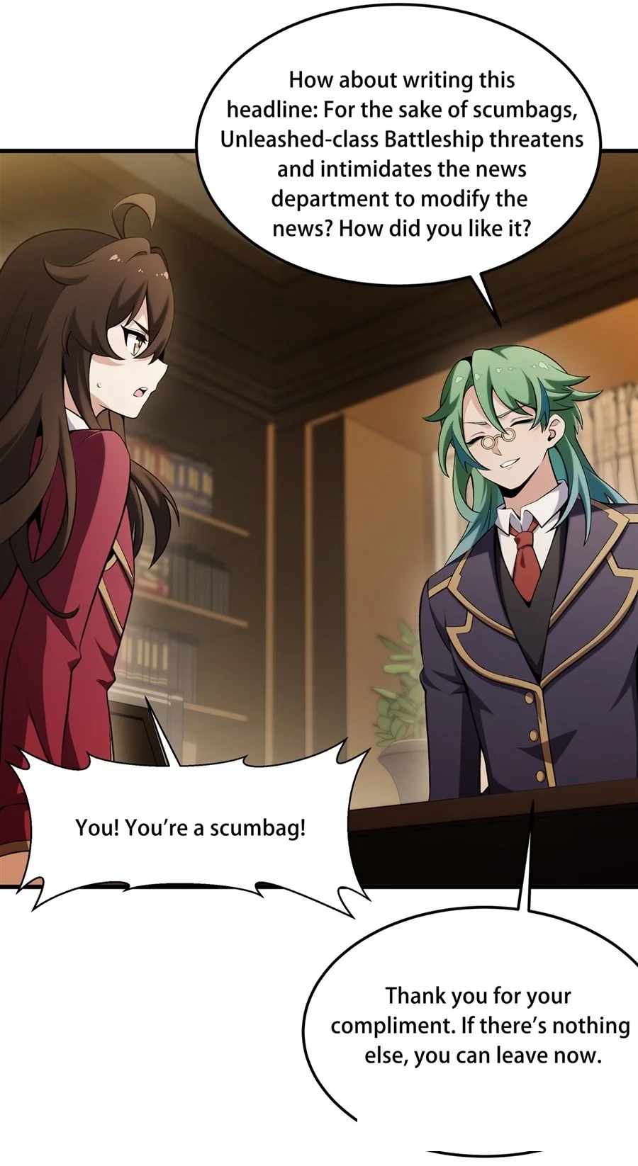 The Yellow-haired Villain in Female Main Character's Novel wants Happiness Chapter 51 page 38
