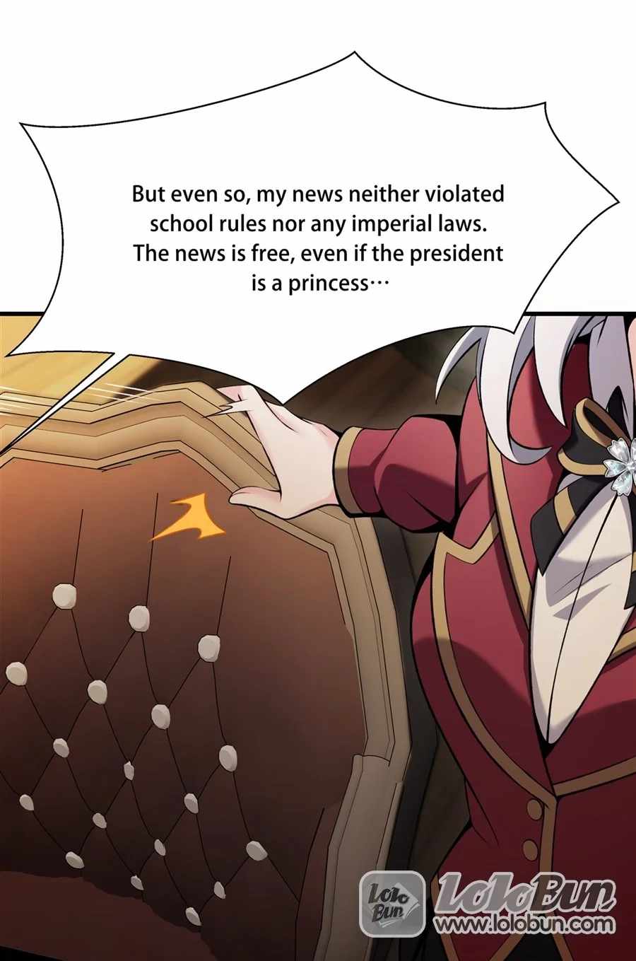 The Yellow-haired Villain in Female Main Character's Novel wants Happiness Chapter 51 page 46