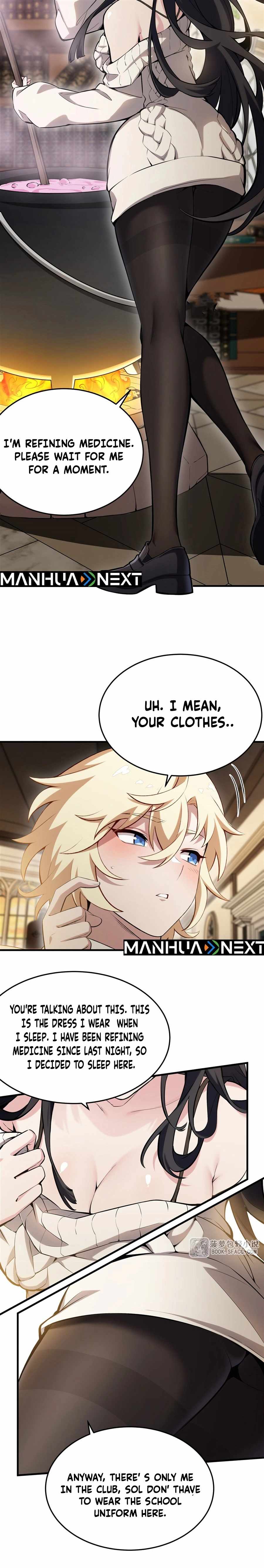 The Yellow-haired Villain in Female Main Character's Novel wants Happiness Chapter 53 page 9