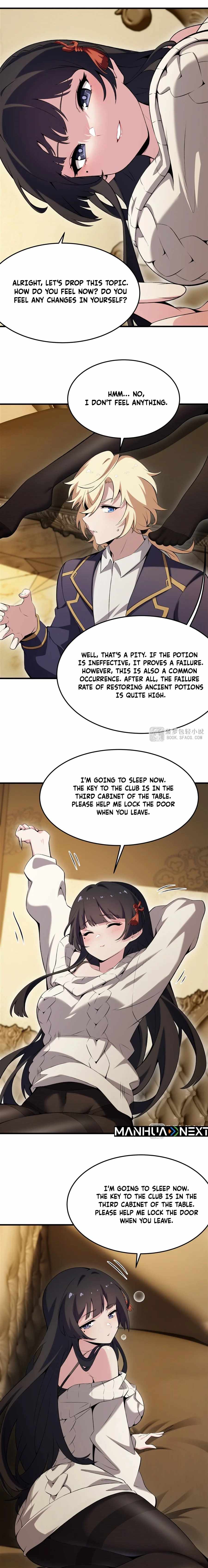 The Yellow-haired Villain in Female Main Character's Novel wants Happiness Chapter 54 page 7