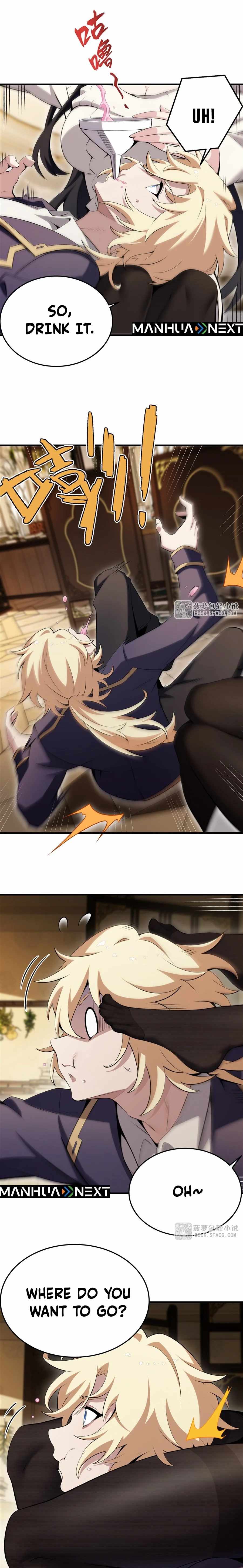 The Yellow-haired Villain in Female Main Character's Novel wants Happiness Chapter 54 page 5