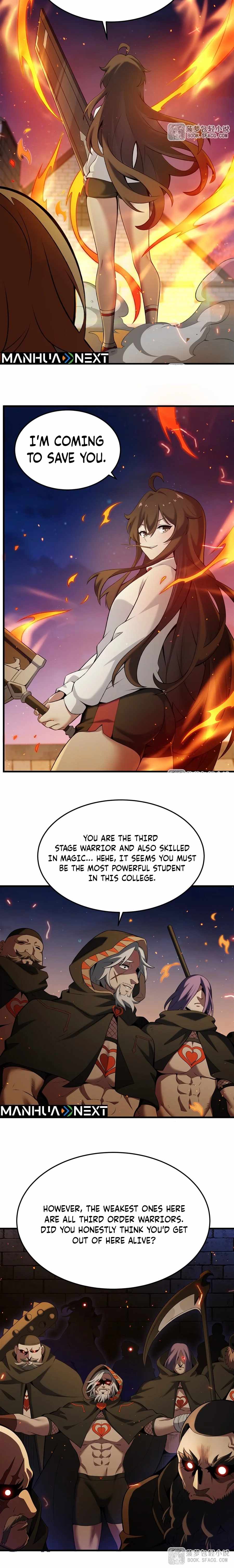 The Yellow-haired Villain in Female Main Character's Novel wants Happiness Chapter 58 page 8