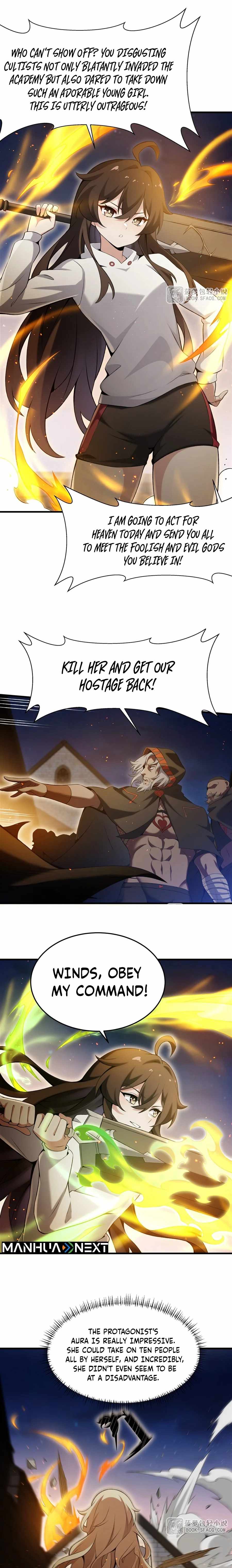 The Yellow-haired Villain in Female Main Character's Novel wants Happiness Chapter 58 page 9