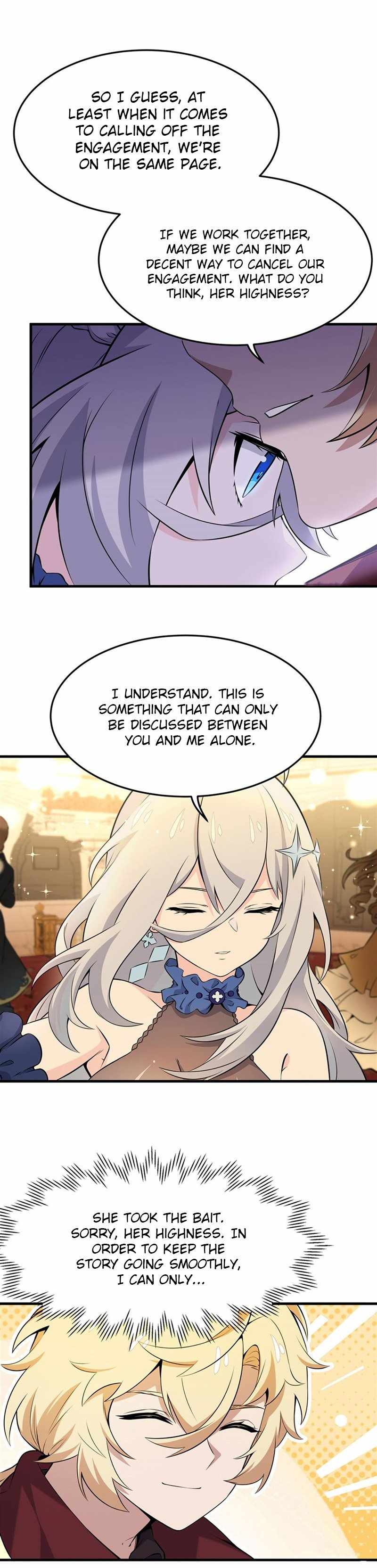 The Yellow-haired Villain in Female Main Character's Novel wants Happiness Chapter 6 page 2