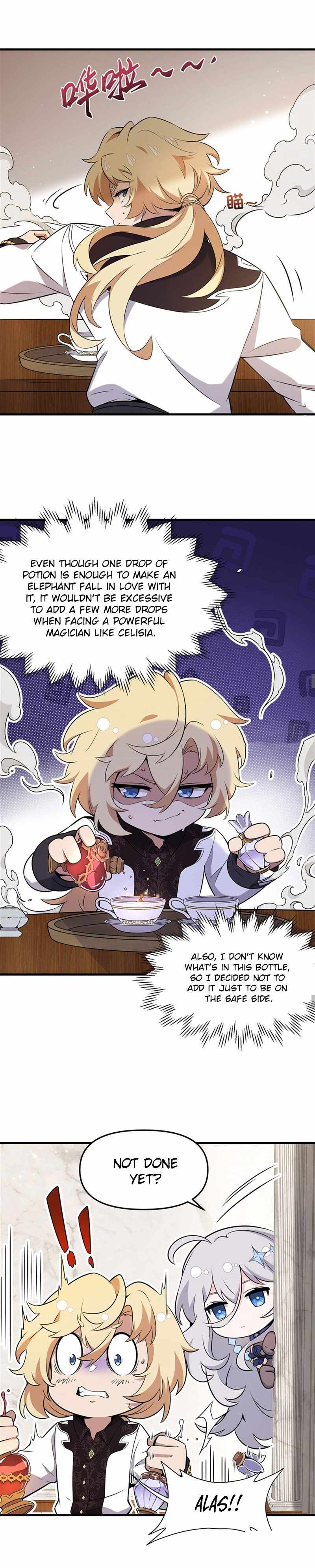 The Yellow-haired Villain in Female Main Character's Novel wants Happiness Chapter 6 page 7