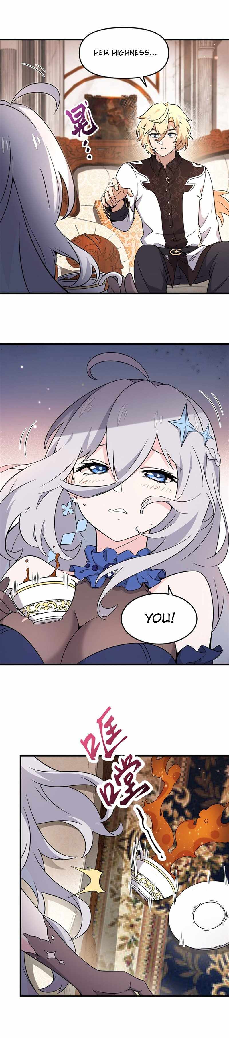 The Yellow-haired Villain in Female Main Character's Novel wants Happiness Chapter 6 page 14
