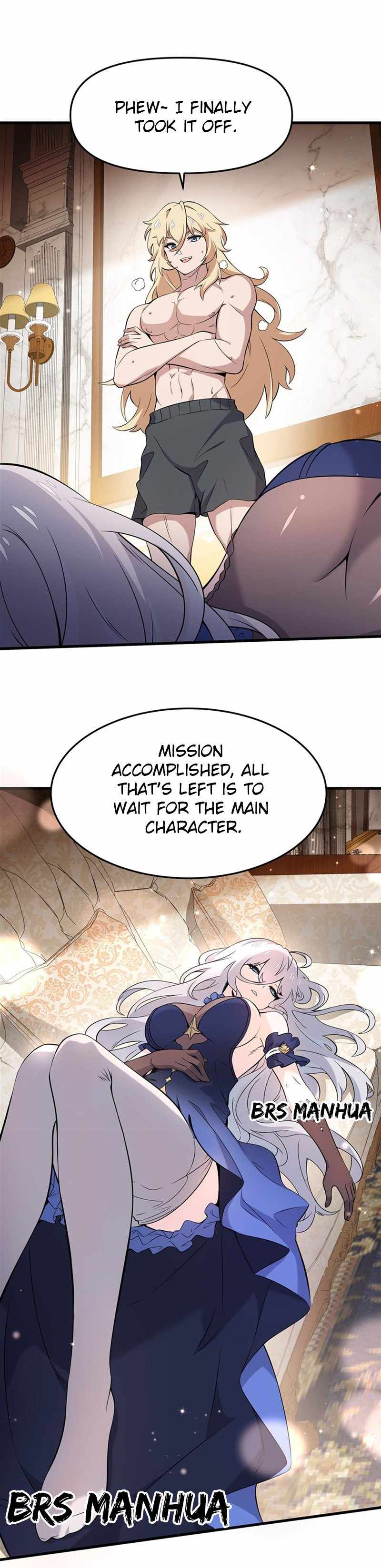 The Yellow-haired Villain in Female Main Character's Novel wants Happiness Chapter 6 page 17