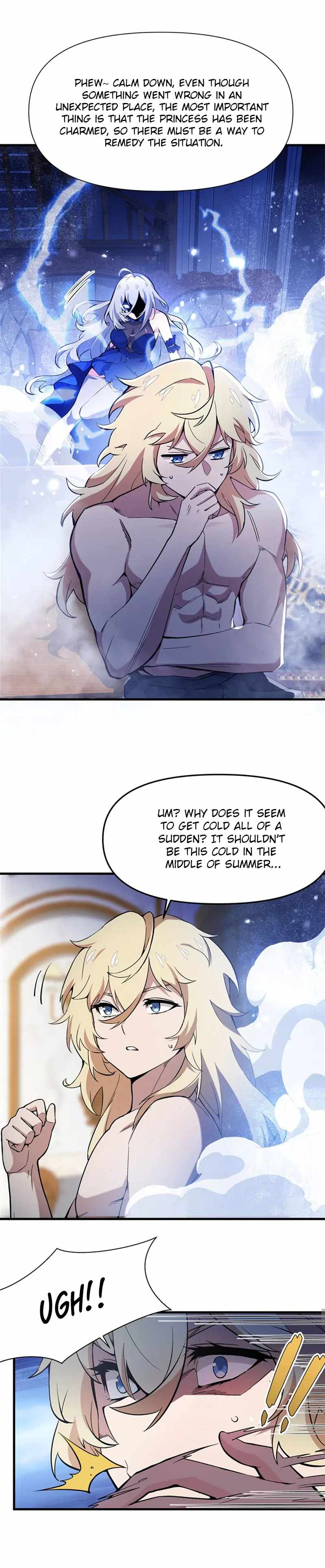 The Yellow-haired Villain in Female Main Character's Novel wants Happiness Chapter 7 page 8
