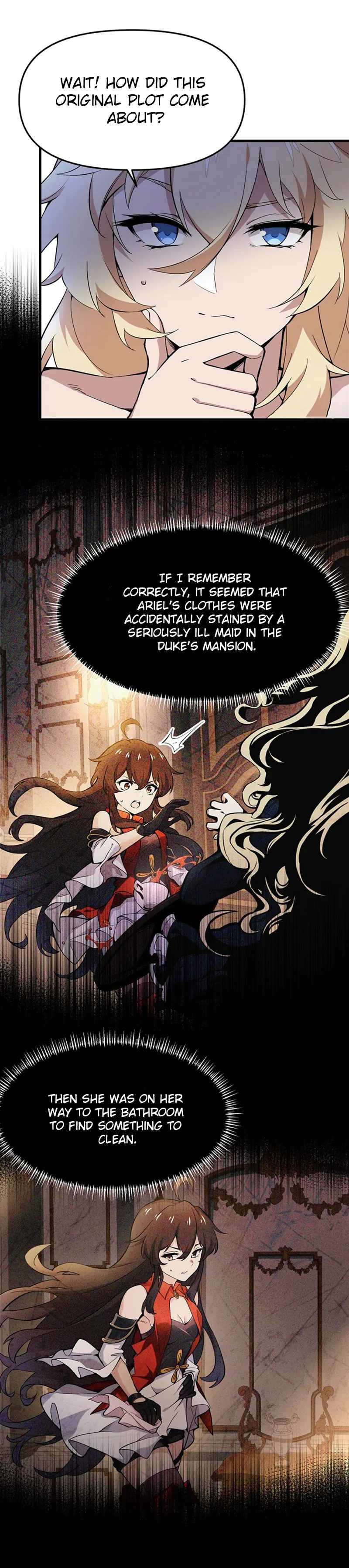 The Yellow-haired Villain in Female Main Character's Novel wants Happiness Chapter 7 page 2