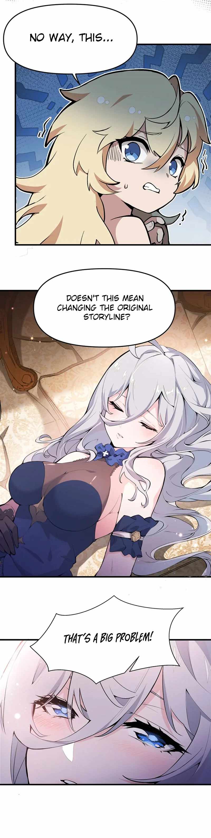 The Yellow-haired Villain in Female Main Character's Novel wants Happiness Chapter 7 page 7