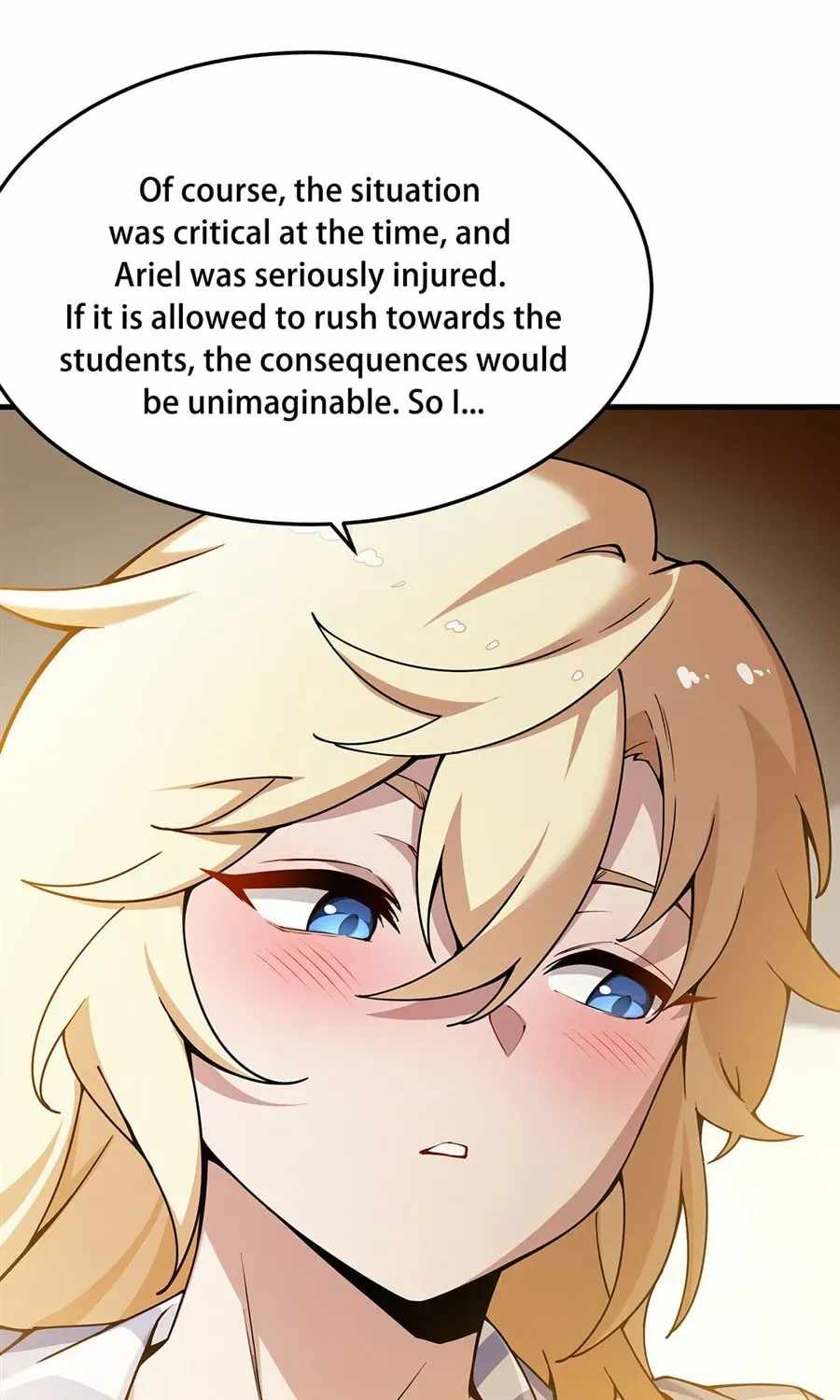 The Yellow-haired Villain in Female Main Character's Novel wants Happiness Chapter 72 page 11