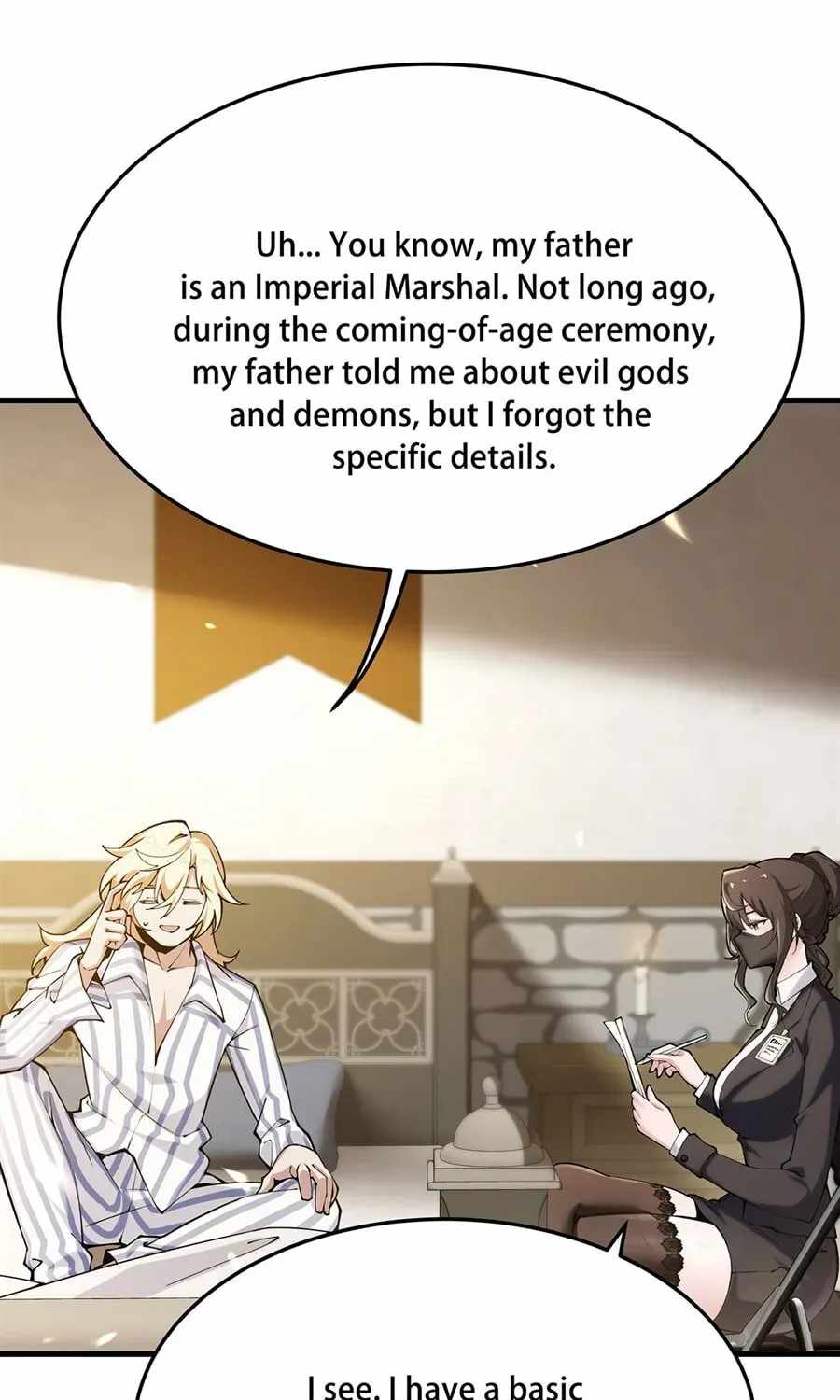The Yellow-haired Villain in Female Main Character's Novel wants Happiness Chapter 72 page 24