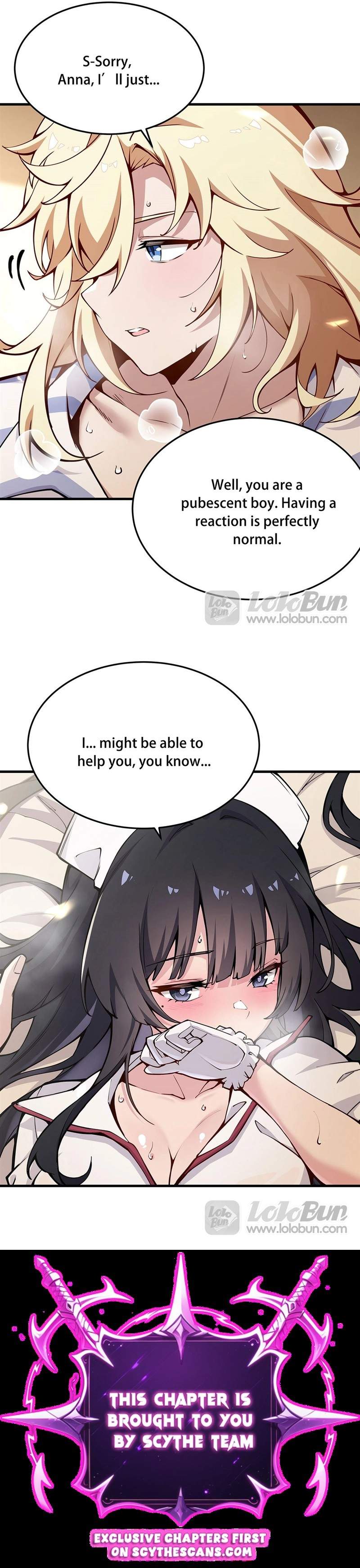 The Yellow-haired Villain in Female Main Character's Novel wants Happiness Chapter 75 page 8