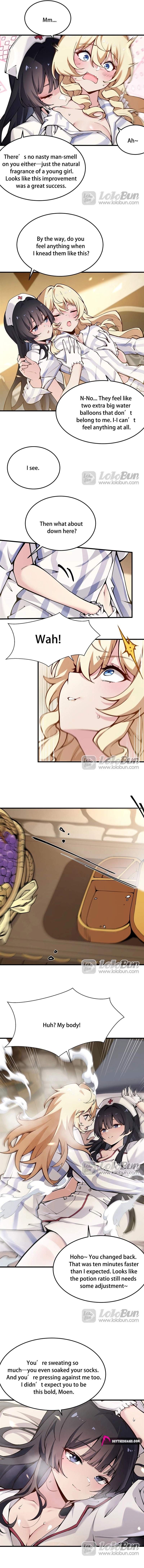 The Yellow-haired Villain in Female Main Character's Novel wants Happiness Chapter 75 page 7