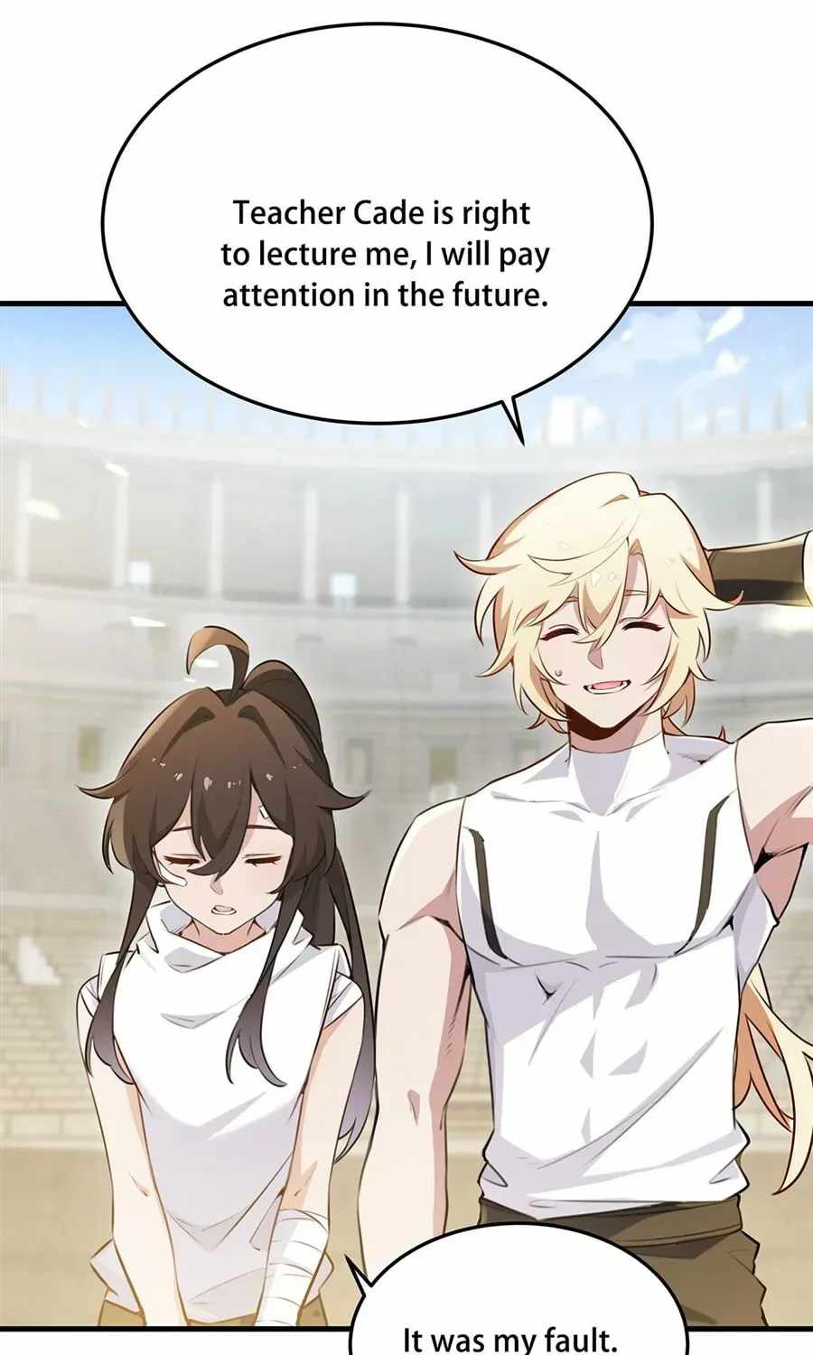 The Yellow-haired Villain in Female Main Character's Novel wants Happiness Chapter 79 page 4