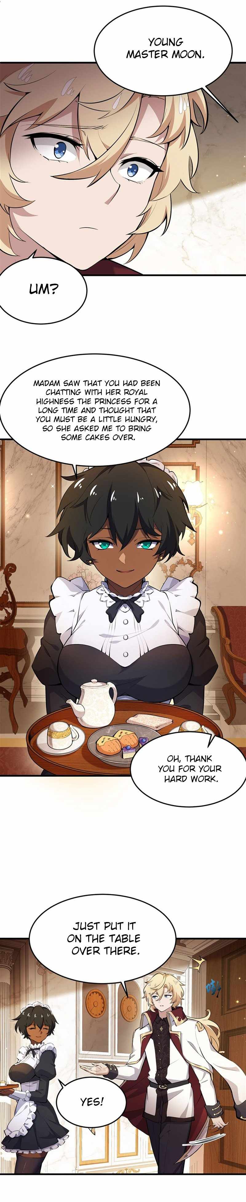 The Yellow-haired Villain in Female Main Character's Novel wants Happiness Chapter 8 page 9