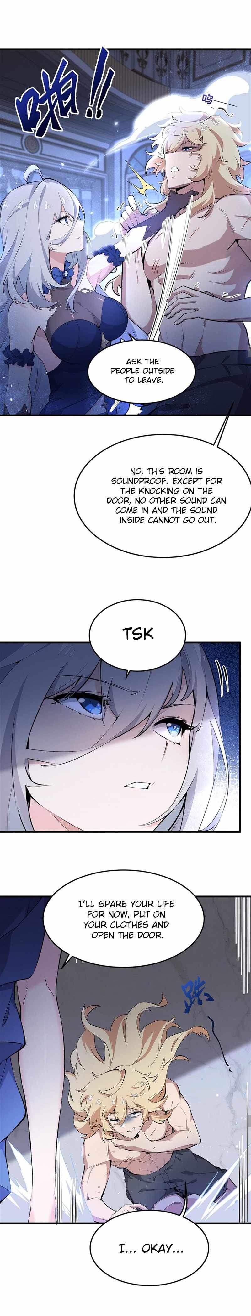 The Yellow-haired Villain in Female Main Character's Novel wants Happiness Chapter 8 page 7